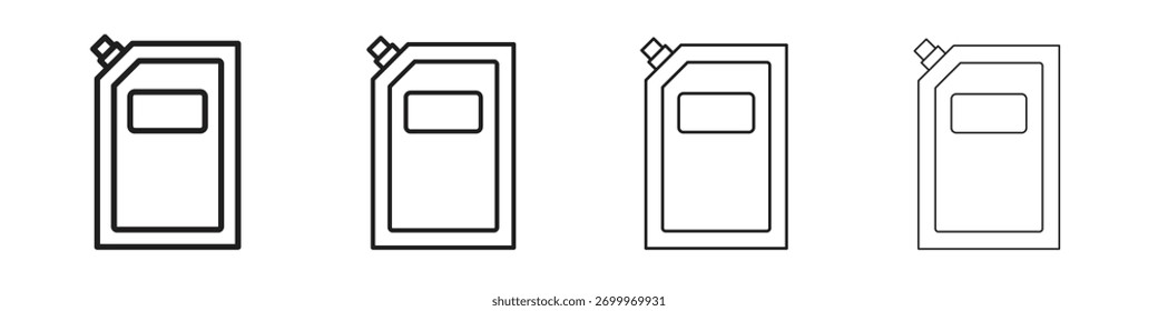 Doys. icono de trazo editable colección. iconos de bolsa. icono de trazo editable colección.
