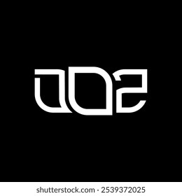 DOZ logo design, DOZ simple and modern logo. DOZ luxurious alphabet design  