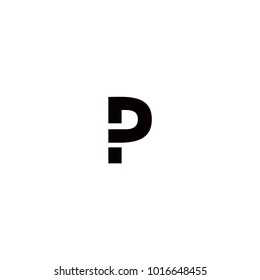 dp abstract letter logo vector