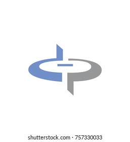 DP drone airplane logo