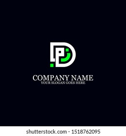 DP initial logo designs, letter logo inspiration