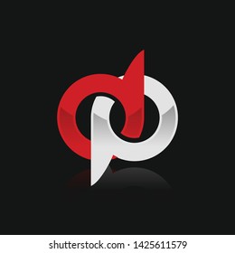 DP initial logo template vector illustration