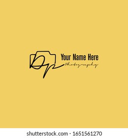 Dp Initial Signature Photography Logo