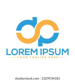DP letter logo design creative logo design