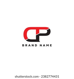 DP letter logo design on . DP creative initials letter logo concept. DP icon design. D P