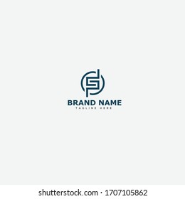 DP Letter Logo Design Template