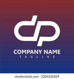 Dp Letter Logo illustration and vector design
