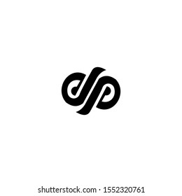 DP Letter Logo Template Vector