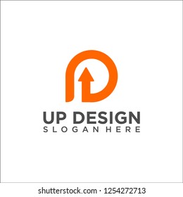 DP Letter logo vector icon template