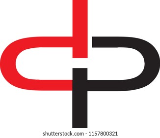 dp letter vector logo