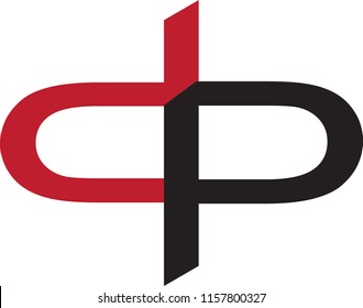 dp letter vector logo