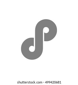 dp letter vector logo