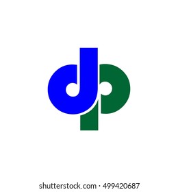 dp letter vector logo