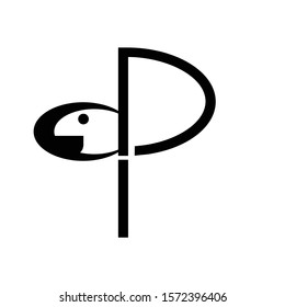 DP Logo Letter Vector Illustration