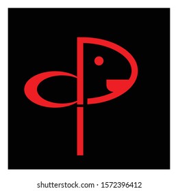 DP Logo Letter Vector Illustration