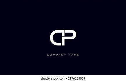 DP, PD Alphabet Letters Logo Monogram