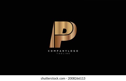 DP PD D AND P Abstract initial monogram letter alphabet logo design