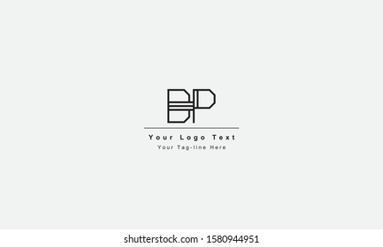 DP or PD letter logo. Unique attractive creative modern initial DP PD D P initial based letter icon logo