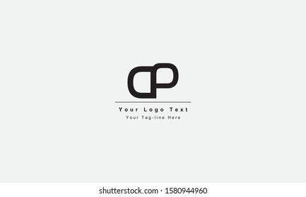 DP or PD letter logo. Unique attractive creative modern initial DP PD D P initial based letter icon logo