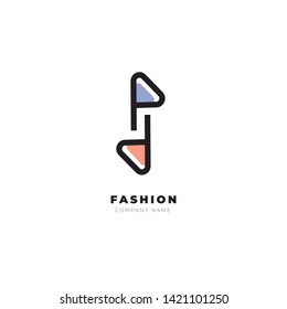 DP symbol icon vector illustration. 