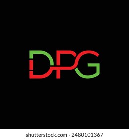 DPG Letter Initial Logo Design Template Vector Illustration