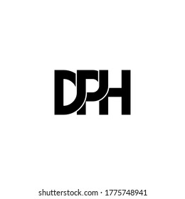 Dph Letter Original Monogram Logo Design Stock Vector (Royalty Free ...