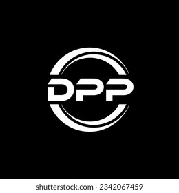 DPP Logo Design, Inspiration for a Unique Identity. Modern Elegance and Creative Design. Watermark Your Success with the Striking this Logo.