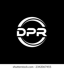 DPR Logo Design, Inspiration for a Unique Identity. Modern Elegance and Creative Design. Watermark Your Success with the Striking this Logo.