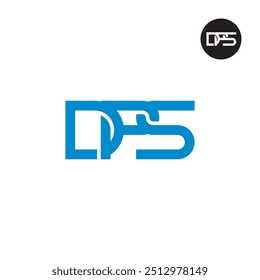 DPS Logo Letter Monogram Design