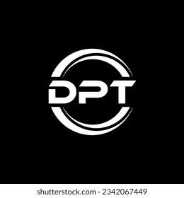 DPT Logo Design, Inspiration for a Unique Identity. Modern Elegance and Creative Design. Watermark Your Success with the Striking this Logo.