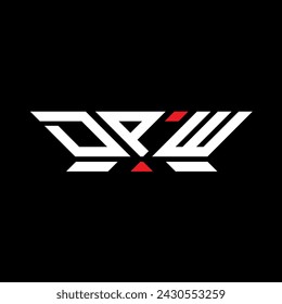 DPW letter logo vector design, DPW simple and modern logo. DPW luxurious alphabet design  