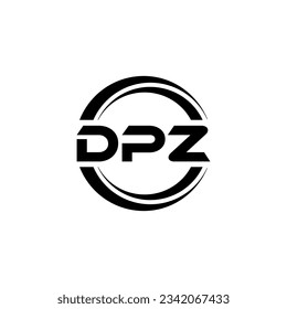 DPZ Logo Design, Inspiration for a Unique Identity. Modern Elegance and Creative Design. Watermark Your Success with the Striking this Logo.