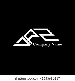 DPZ logo design, DPZ simple and modern logo. DPZ luxurious alphabet design  