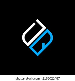 DQ letter logo creative design with vector graphic