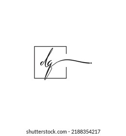 DQ siganture logo concept in high quality professional design that will print well across any print media