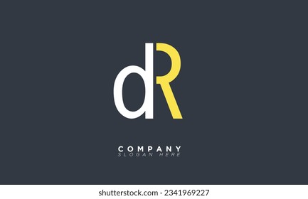DR Alphabet letters Initials Monogram logo RD, D and R