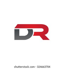 DR company linked letter logo