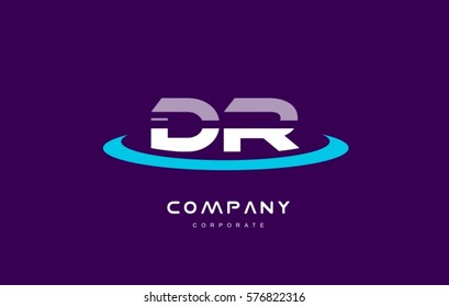 Dr D R Cyan Magenta Blue Stock Vector (Royalty Free) 576822316 ...