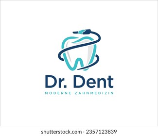 Dr Dent logo designs for medical clinic and hospital logo