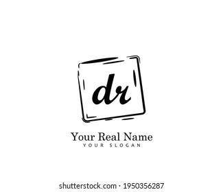 Vector del logotipo del monograma inicial de belleza