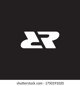 dr initial letter logo vector eps