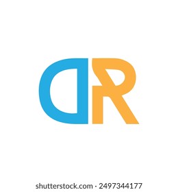 DR Initial logo for business, letter dr logo, initial dr