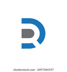 DR Initial logo for business, letter dr logo, initial dr