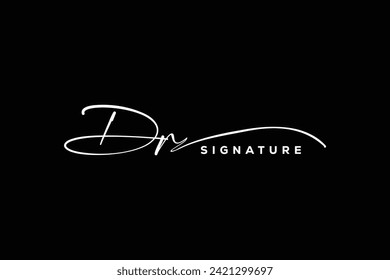 Logo de la firma de escritura a mano. DR. Hand dibujó el Vector de letras de caligrafía. Carta DR inmobiliaria, belleza, diseño de logotipo de carta fotográfica.