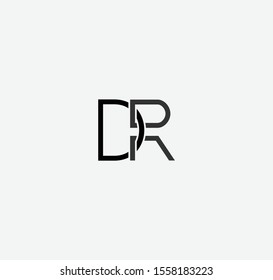 DR letter designs for logo and icons