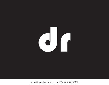 DR letter logo and initial logo design