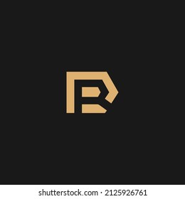 DR letter logo vector icon, DR initial concept logo