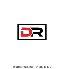 DR logo. D R design. White DR letter. DR, D R letter logo design. Initial letter DR linked circle uppercase monogram logo. design. top logo, Most Recent, Featured,