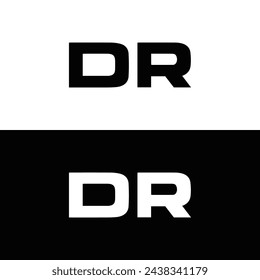 DR logo. D R design. White DR letter. DR, D R letter logo design. Initial letter DR linked circle uppercase monogram logo. design. top logo, Most Recent, Featured,