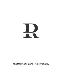 DR Logo Design Template